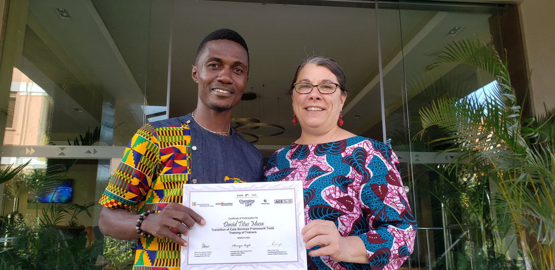 CRC’s Senior Consultant in transition attends training in Uganda